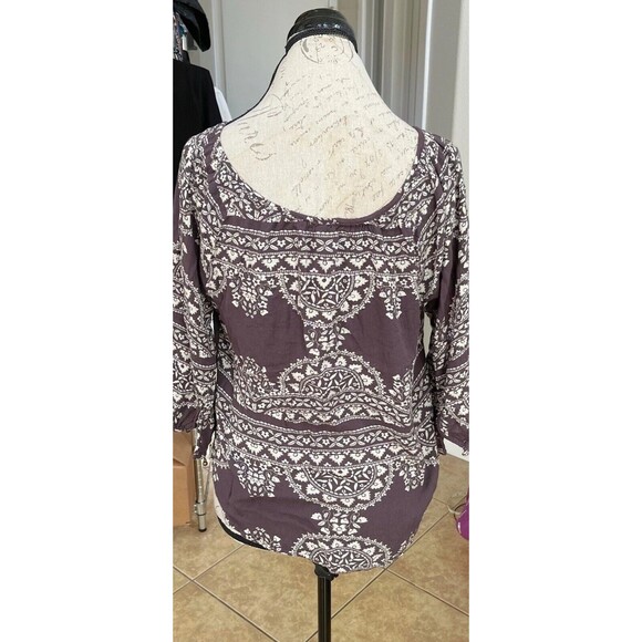 Forever 21 Women's Blouse Sz Small Bohemian Hippie Festival Gypsy Inspired Indie - Picture 5 of 13